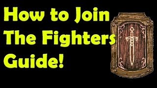 Elder Scrolls Online How to Join the Fighters Guild Walkthrough Tutorial [upl. by Clements]