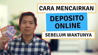 Cara Mencairkan Deposito Online Bank Mandiri Sebelum Waktunya  Strategi Untuk Investor Pemula [upl. by Ahsek937]