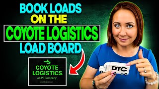 Book loads on the Coyote Logistics load board dispatchtrainingcenter dispatching dispatcher [upl. by Adigun834]