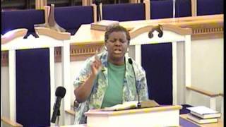 UBC  Rev Dr Thomasine Reid Preaching quotRun Tell Thatquot 2007 [upl. by Steiner773]