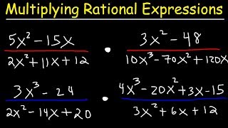 Multiplying Rational Expressions [upl. by Ravahs]