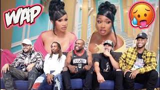 Cardi B  Wap Feat Megan Thee Stallion Official Music Video ReactionReview [upl. by Cornell86]