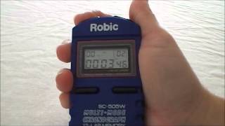 Robic SC505W Stopwatch [upl. by Fesuoy]