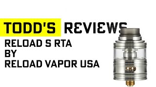 Reload S RTA by Reload Vapor USA [upl. by Ellehsim]