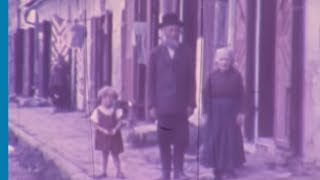 Rare Color Footage Depicting Jewish Life in the Shtetl Before the Holocaust [upl. by Darleen]