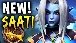 NEW SAATI ULT MORE INSANE COIN  Paladins Gameplay Build [upl. by Ilka]