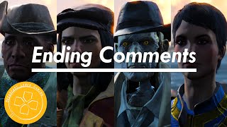 Fallout 4 Companions Comment on Institute Ending [upl. by Sherwood]