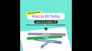 Viví la Di Tella  Martes 8 miércoles 9 y lunes 14 de octubre 17h [upl. by Dowski862]