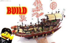 Timelapse ⏩ LEGO Ninjago Movie Destinys Bounty BUILD 70618 [upl. by Akemat]