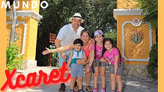 Parque Xcaret  Mundo de niños [upl. by Ammej]