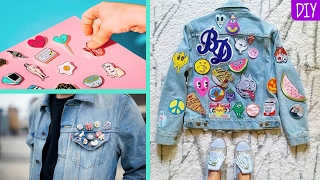 PINS PARA ROPA 💋 HECHOS CON SILICONA  Manualidades fáciles [upl. by Niko]