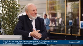 Prof Dr Dr hc mult HansWerner Sinn über Energie Inflation und Immobilien  Interview [upl. by Armilla]