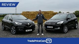 Renault Kadjar vs Ford Kuga Comparison  SUV battle [upl. by Eward]