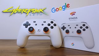 Google Stadia Unboxing with Setup and Gameplay Cyberpunk 2077 Sniper Elite 4 Destiny 2 [upl. by Ydissak92]