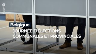 Belgique  journée délections communales et provinciales  RTBF Info [upl. by Anilemrac]