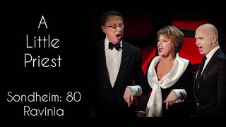 Patti LuPone A Little Priest Sweeney Todd George Hearn Michael Cerveris Sondheim 80 [upl. by Hsoj]