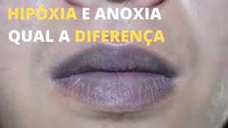 Qual é a diferença entre hipóxia e anoxia  shorts [upl. by Corty]