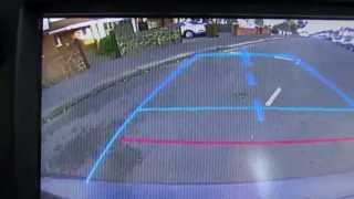 Parallel Park Toyota Yaris with reversing camera Driving test manoeuvre [upl. by Deva]