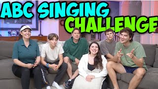 We Tried the quotA B Cquot SINGING CHALLENGE 🎤✨ [upl. by Inna]