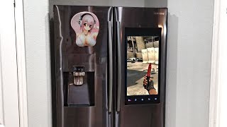 I played CSGO on my refrigerator and this is what happened [upl. by Atiner]