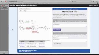 Working with MarvinSketch [upl. by Kokaras73]