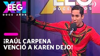 EEG 12 años Raúl Carpena venció a Karen Dejo [upl. by Bashemath]