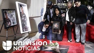 A 22 años de la muerte de Selena le otorgan estrella en el Paseo de la Fama de Hollywood [upl. by Genisia]