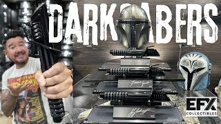 All 3 Darksaber Prop Replicas by EFX Collectibles [upl. by Halette]