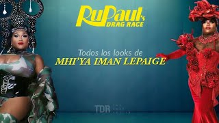 Todos los looks de Mhiya Iman LePaige en RuPauls Drag Race S16 DragRace 👑 [upl. by Torrence649]