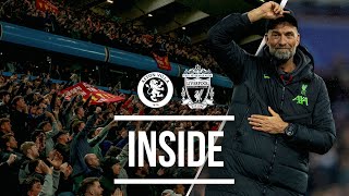 Inside Behind The Scenes from Klopps Final Away Match  Aston Villa 33 Liverpool [upl. by Ahsinrac]