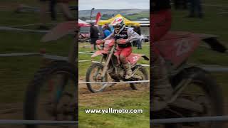 Bernardini Samuele setting off on Acerbis Cross Test Sunday Afternoon GP Enduro Of Wales [upl. by Gies]