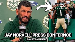 Jay Norvell Reflects on Huge Win vs SJSU amp Preparing for Air Force [upl. by Janna]