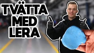 TVÄTTA BILEN MED CLAY BAR GÖR DET SJÄLV [upl. by Ashbaugh470]