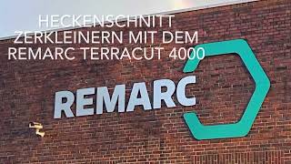 Heckenschnitt zerkleinern  REMARC TerraCut 4000  Top Empfehlung  Kann dein Häcksler das auch [upl. by Aisad134]