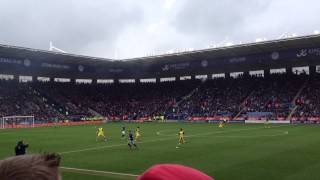 Trouble between Leicester and Sheffield Wednesday fans [upl. by Carolann781]