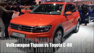 Volkswagen Tiguan 2016 vs Toyota CHR 2016 [upl. by Butler945]