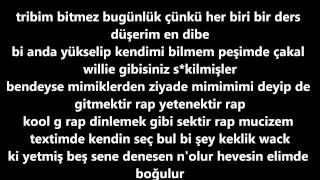 Contra  Ölü Lyrics [upl. by Ymmac102]