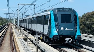 Metro Vlog 3 Sydney Metro Timelapse Tallawong  Chatswood [upl. by Lucilla]