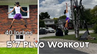 How I Got A 40 Inch VERT at 57  Plyometrics Workout [upl. by Eceirahs]