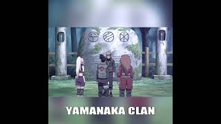 Clans In Naruto Yamanaka Clan [upl. by Berni]