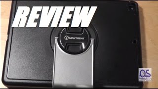 REVIEW NewTrent AirBender 30 Bluetooth Keyboard Case iPad Air 2 [upl. by Nnhoj]