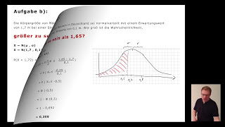 Crashkurs Normalverteilung ✅ Wahrscheinlichkeitsrechnung Statistik [upl. by Sybley]