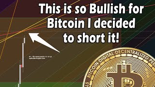 This is super bullish for bitcoin so I decided to short it Let me explain [upl. by Ferdinanda818]