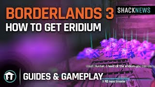 How to Farm Eridium  1000 an hour on Normal  Borderlands 3 [upl. by Adnolohs]