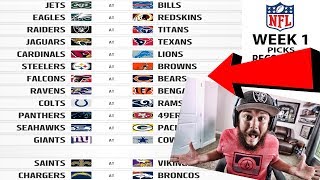 2017 NFL WEEK 1 PICKS FIND OUT WHO WINS HERE [upl. by Pfosi]