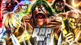 Rap dos 9 TitÃ£s Primordiais ã€Ž Shingeki no Kyojin ã€ ESPECIAL 200K  URT HunterMsc [upl. by Adnuahsal]