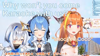 ENG SUB Hoshimachi Suisei  Suisei amp Kanata talking about going to Karaoke with Coco [upl. by Roxi]