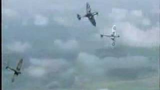 Battle Of Britain Movie  Stuka Vs Spitfire [upl. by Enilec]