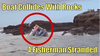 Boat Collides With Rocks 4 Stranded  Boating News of the Week  Broncos Guru [upl. by Mab]