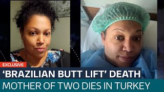 Tragedy in Turkey British mum dies during Brazilian butt lift surgery  ITV News [upl. by Odraccir]